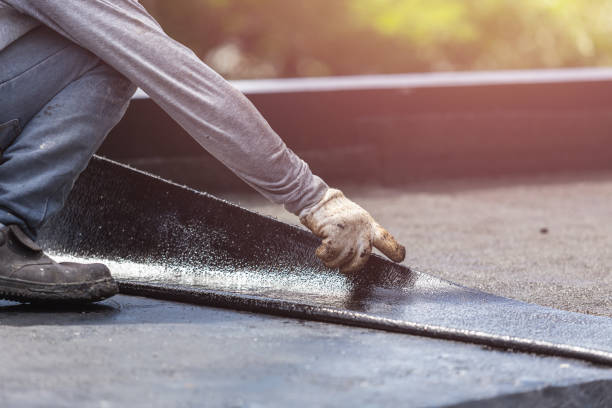 Professional Crawl Space Encapsulation technician working in Moonachie, NJ